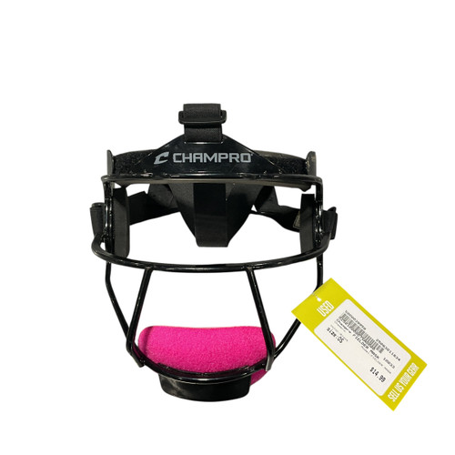 Vist Large View of Product Image Which is Used Champro FIELDER MASK BB/SB Fielders Mask Black One Size