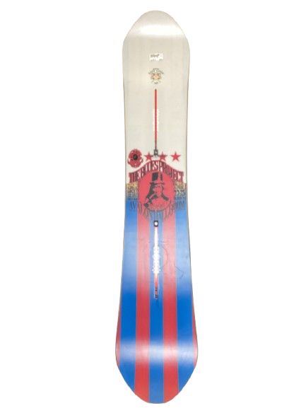 Vist Large View of Product Image Which is Used Burton EASY LIVIN Mens Snowboard Only White 158 cm