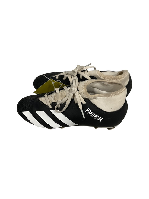 Vist Large View of Product Image Which is Used Adidas Soccer Cleats Black Senior 5