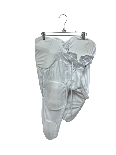 Vist Large View of Product Image Which is Used Cramer Adult MD White Integreated Football Pants