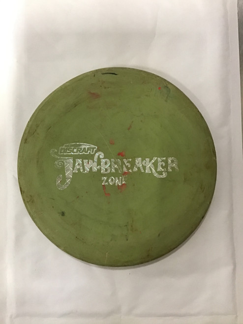 Vist Large View of Product Image Which is Used Discraft JAWBREAKER ZONE Disc Golf Putter Green 173g