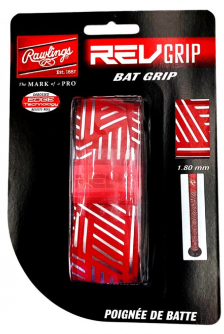 Vist Large View of Product Image Which is New BAT GRIP - SIL/RED