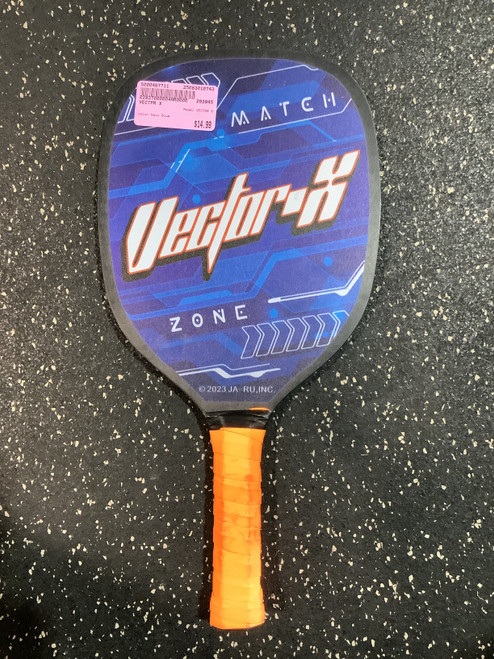 Vist Large View of Product Image Which is Used VECTPR X Pickleball Racquet Navy Blue