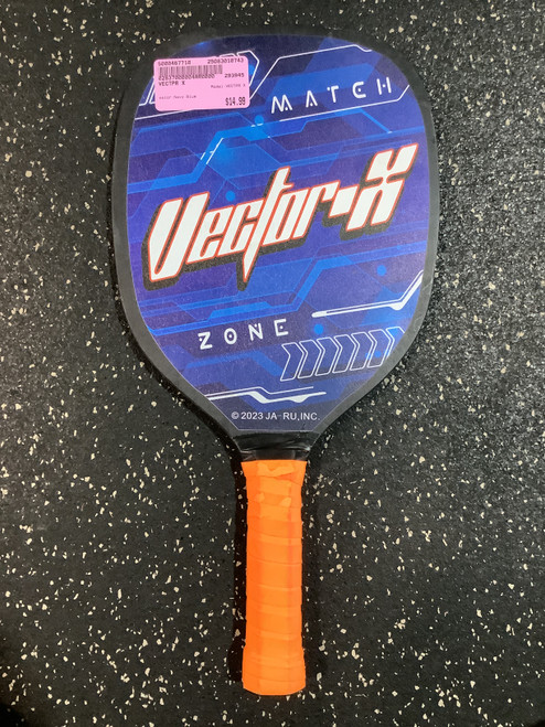 Vist Large View of Product Image Which is Used VECTPR X Pickleball Racquet Navy Blue