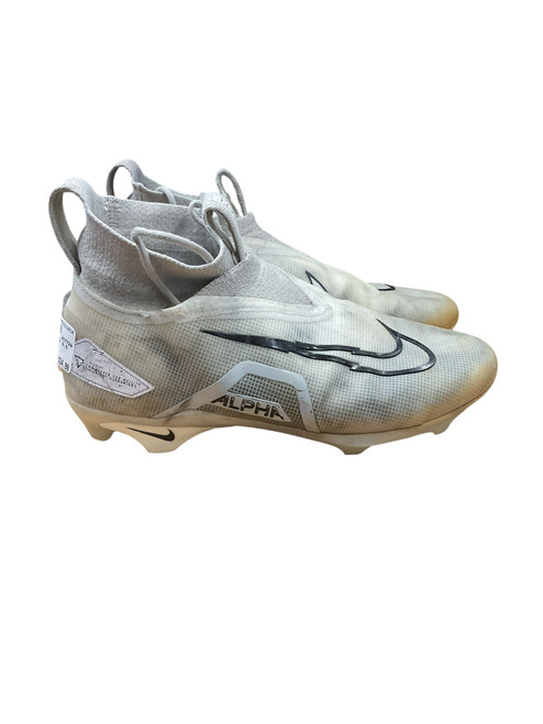 Vist Large View of Product Image Which is Used Nike Adult FB Cleats White Senior 9.5