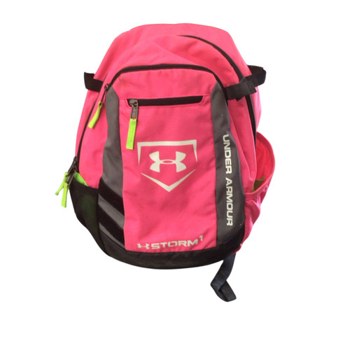 Vist Large View of Product Image Which is Used Under Armour BACKPACK BB/SB Player Backpack Pink