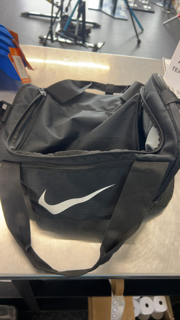 Vist Large View of Product Image Which is Used Nike Soccer Player Duffel Bag Black