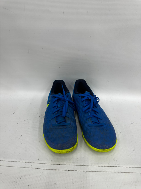 Vist Large View of Product Image Which is Used Nike Soccer Turf Shoes Royal Blue Youth 06.5