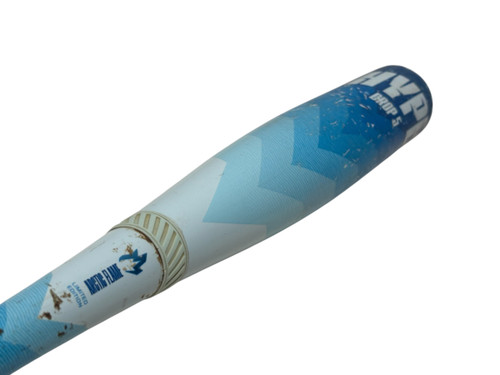 Vist Large View of Product Image Which is Used Easton HYPE FIRE EUT4HFB5 ARCTIC FLAME -5 USSSA 2 3/4 Baseball Bat 31" 31/26
