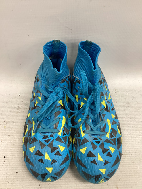 Vist Large View of Product Image Which is Used Soccer Cleats Royal Blue Junior 03