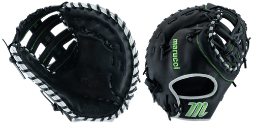 New Marucci KREWE M TYPE H WEB BB/SB Glove RH Throw None 12" 11906-MRCMFG3KR37S1BKNGR Vist Large View of Product Image Which is New Marucci KREWE M TYPE H WEB BB/SB Glove RH Throw None 12"