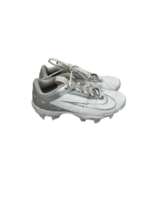 Vist Large View of Product Image Which is Used Nike Vapor Edge Shark Jr 3 White Football Cleats