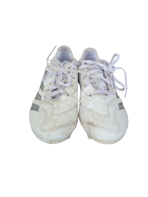 Vist Large View of Product Image Which is Used Adidas Adult FB Cleats White Senior 6