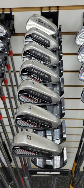 Vist Large View of Product Image Which is Used Cobra F-MAX Mens Iron Set RH 5I-GW/AW