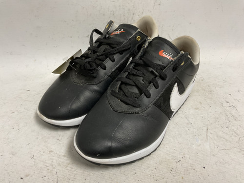 Vist Large View of Product Image Which is Used Nike Cortez G CI1670-001 Womens Golf Shoes Black Senior 8