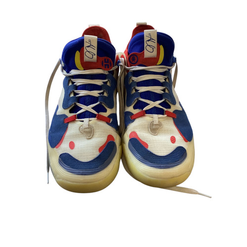 Vist Large View of Product Image Which is Used Adidas HARDEN Basketball Shoes M White Senior 11.5