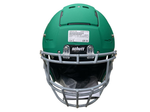 Vist Large View of Product Image Which is USED Schutt F7 VTD COLLEGIATE HELMET FB Helmet Green XL
