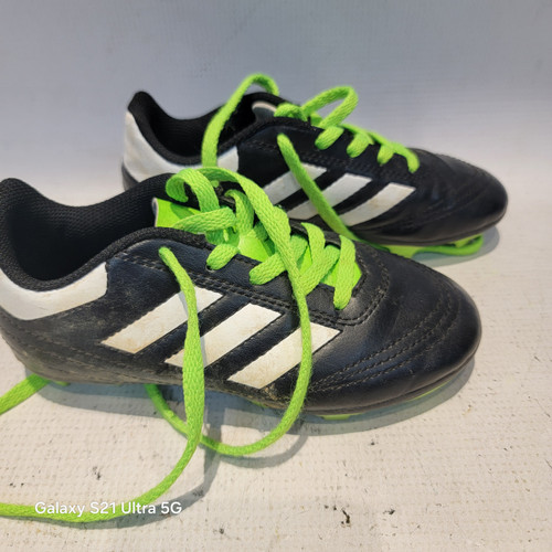 Vist Large View of Product Image Which is Used Adidas Soccer Cleats Black Youth 12.0