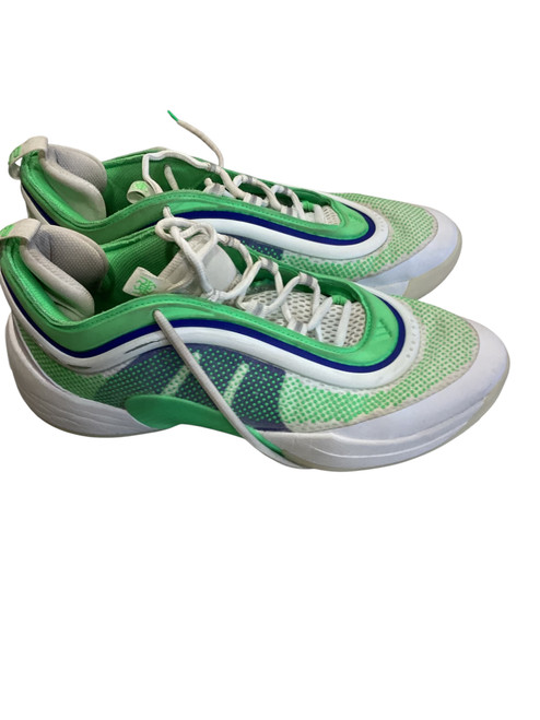 Vist Large View of Product Image Which is Used Adidas Basketball Shoes M Green Senior 11