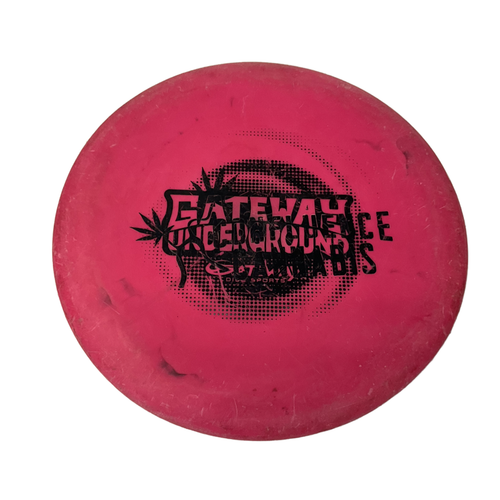 Vist Large View of Product Image Which is Used Gateway UNDERGROUND GATEWAY DISC Disc Golf Putter Pink