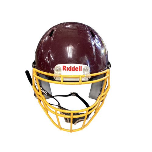 Vist Large View of Product Image Which is Used Riddell VICTOR FB Helmet Maroon MD
