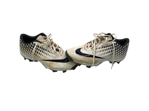 Vist Large View of Product Image Which is Used Nike FASTFLEX BB/SB Cleats Black And White Senior 8.5