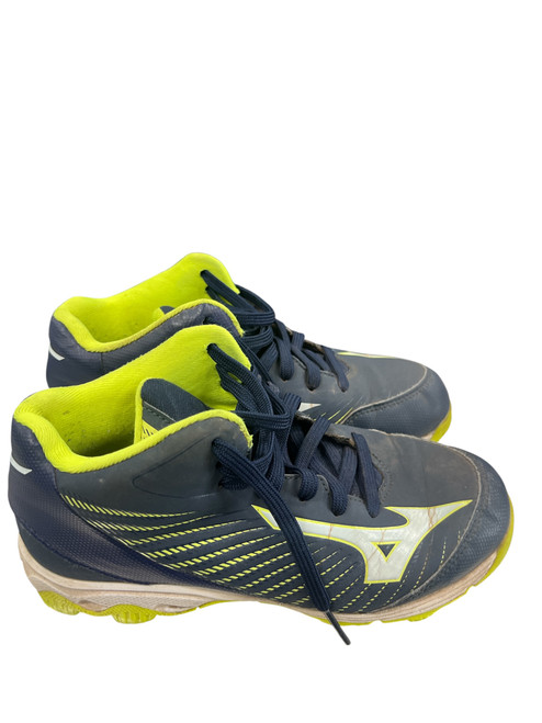 Vist Large View of Product Image Which is Used Mizuno CLEATS BB/SB Cleats Black Junior 04