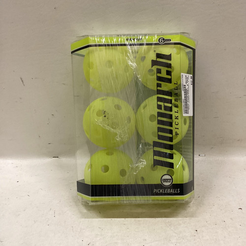 Vist Large View of Product Image Which is Used MONARCH PICKLEBALL 6 PACK Pickleball Balls