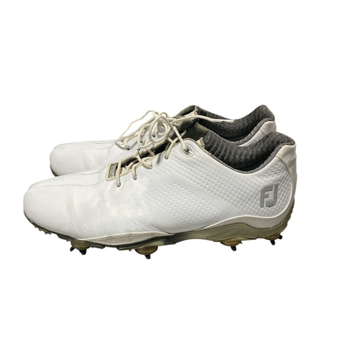 Vist Large View of Product Image Which is Used Foot Joy Mens Golf Shoes White Senior 9