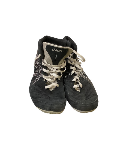 Vist Large View of Product Image Which is Used Asics Wrestling Shoes Black Senior 12