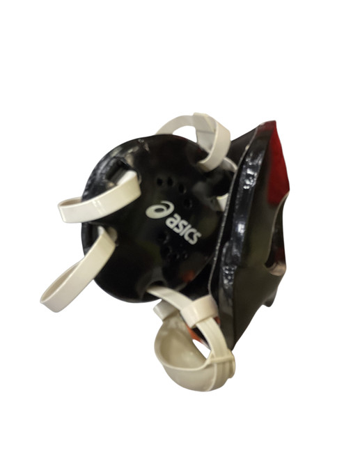 Vist Large View of Product Image Which is Used Asics Wrestling Headgear Black
