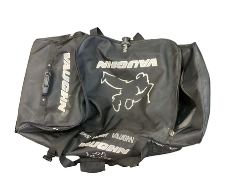 Vist Large View of Product Image Which is Used Vaughn Sr Wheeled Goalie Bag Black