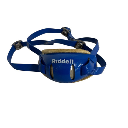 Vist Large View of Product Image Which is Used Riddell Hard Cup Chinstrap Royal Small
