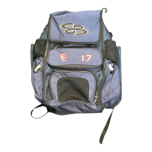 Vist Large View of Product Image Which is Used BoomBah BACKPACK BB/SB Player Backpack Navy Blue