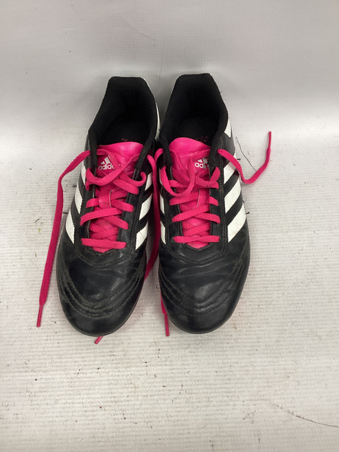 Vist Large View of Product Image Which is Used Adidas Soccer Cleats Black Junior 05