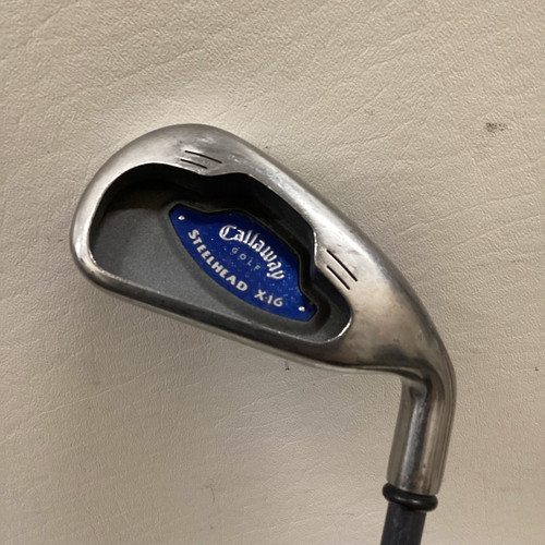 Vist Large View of Product Image Which is Used Callaway STEELHEAD X-16 Mens Individual Iron RH 4 Iron