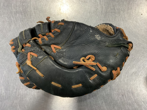 Vist Large View of Product Image Which is Used Mizuno BLACK 1B MITT BB/SB First Base RH Throw Black 12"