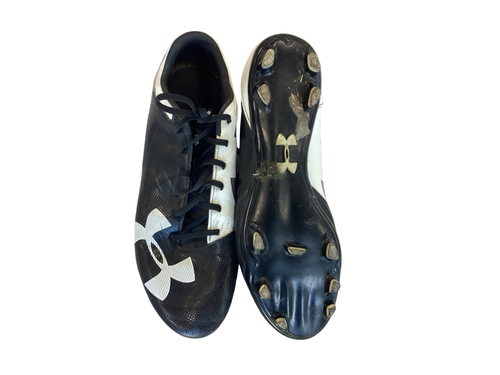 Vist Large View of Product Image Which is Used Under Armour Soccer Cleats Black Senior 9