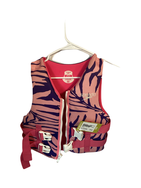 Vist Large View of Product Image Which is Used Speedo Youth PFD Pink Youth 50-90