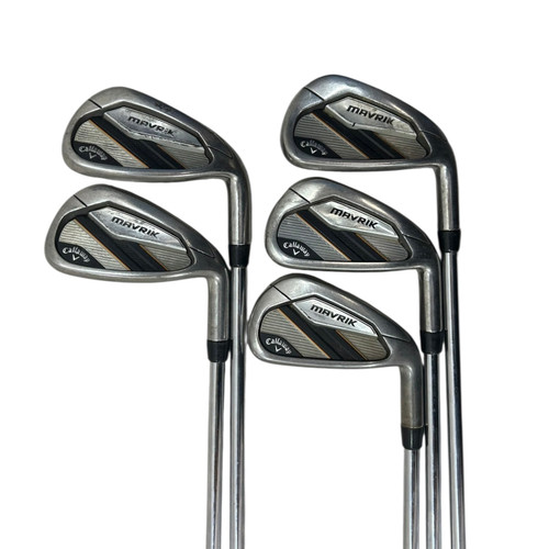Used Callaway MAVRIK 5-9 Mens Iron Set RH 5I-9I 11471-S000163688 Vist Large View of Product Image Which is Used Callaway MAVRIK 5-9 Mens Iron Set RH 5I-9I