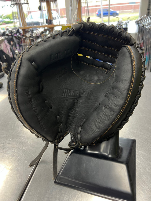 Vist Large View of Product Image Which is Used Rawlings RCM325B BB/SB Catchers LH Throw Brown 32 1/2"
