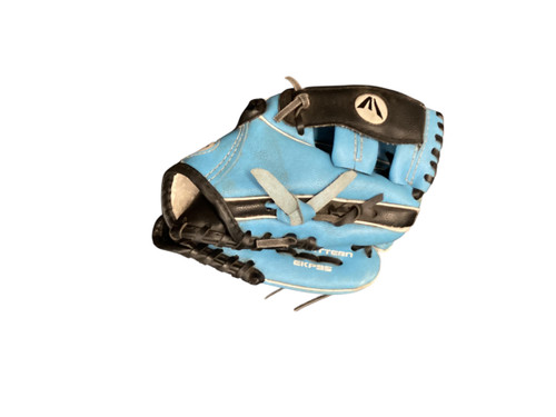 Vist Large View of Product Image Which is Used Easton GKP95 BB/SB Glove RH Throw Carolina Blue 9"