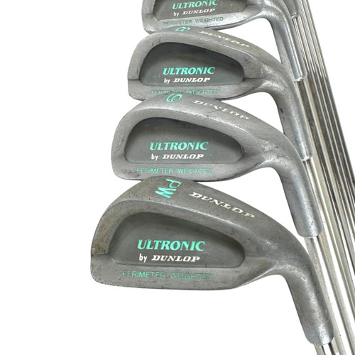 Vist Large View of Product Image Which is Used Dunlop ULTRONIC Women's RH Iron Set 3I-PW Ladies Flex Steel Shaft