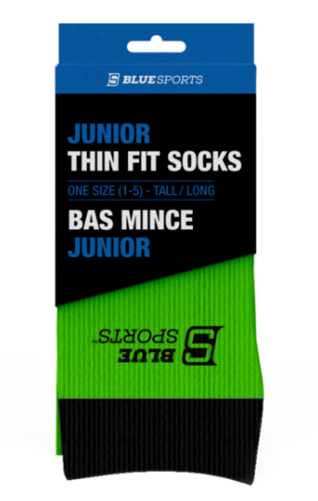 Vist Large View of Product Image Which is New Pro Skin Socks Jr Neon GRN