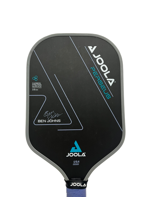 Vist Large View of Product Image Which is Used Joola Perseus Pickleball Racquet Black