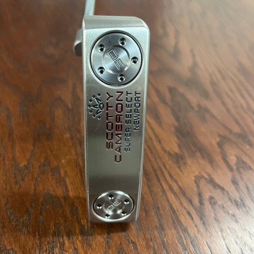 Vist Large View of Product Image Which is Used Titleist SCOTTY CAMERON NEWPORT Putter RH 35" Never Used!!