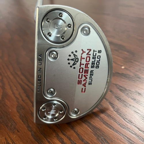 Used Titleist SCOTTY CAMERON GOLO 6 Putter RH 34" Never Used! Vist Large View of Product Image Which is Used Titleist SCOTTY CAMERON GOLO 6 Putter RH 34" Never Used!