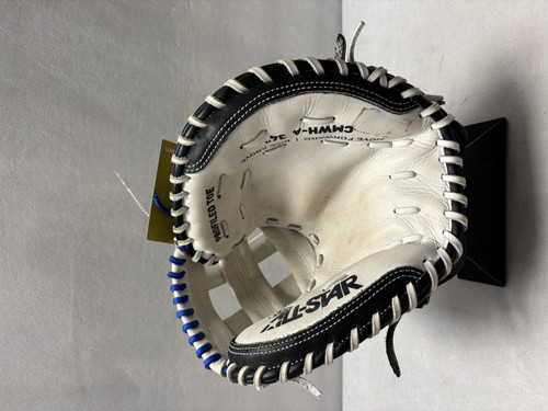 Vist Large View of Product Image Which is Used All-Star CMWH-A BB/SB Catchers RH Throw White 34"