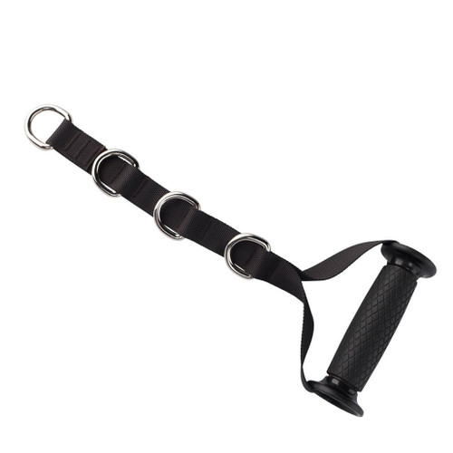 Vist Large View of Product Image Which is Body Solid Nylon Stirrup Handle Cable Attachment #NB59