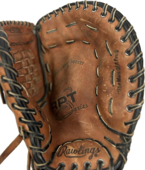 Vist Large View of Product Image Which is Used Rawlings RPT-FB BB/SB First Base RH Throw Brown 12"